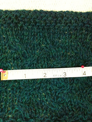 gauge swatch