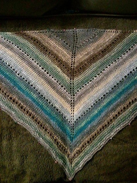 finished taiyo shawl