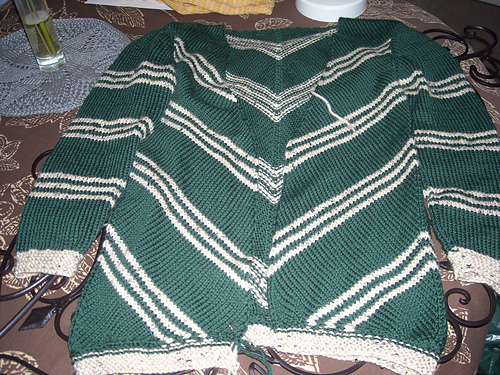 Delancey cardigan knitting pattern