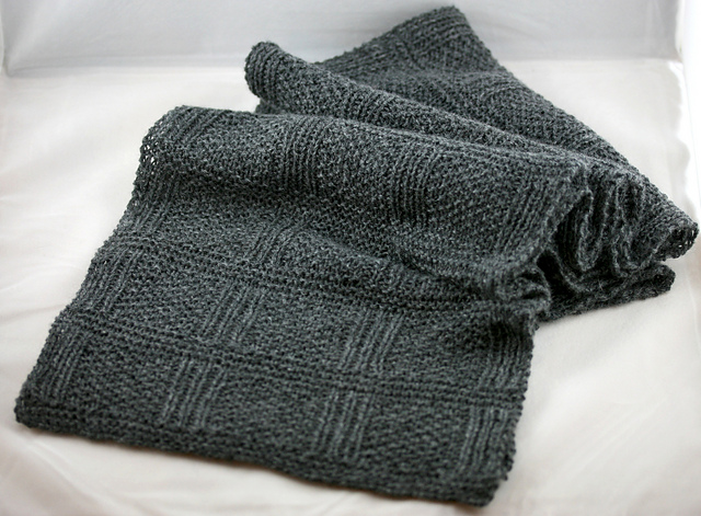 Glenn's Scarf from Ravelry by Katherine Buckspan