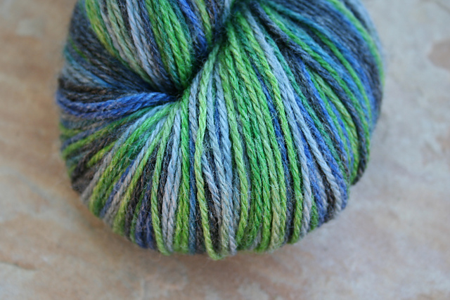 MM "Wicked" on Merino/Bamboo/Nylon Sock PPD MM "Wicked" on Merino/Bamboo/Nylon Sock PPD