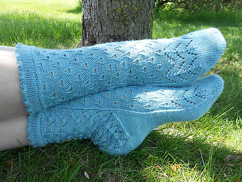 Water Cycle Socks by Tami Sheiffer Water Cycle Socks by Tami Sheiffer