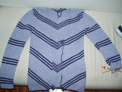 delancey cardigan knitting pattern work in progress