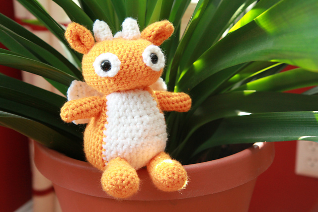 PIP amigurumi dragon GBCN