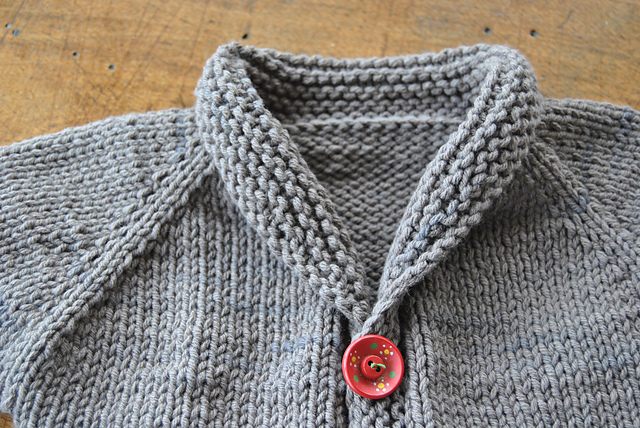 Baby Sophisticate by Linden Down cardigan tricot