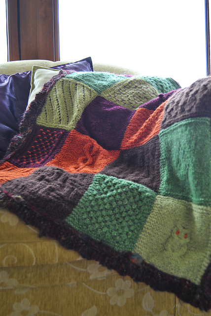 Kal Plaid Boucle d'Or Tricot