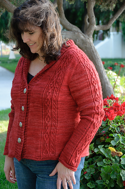 Wrought Iron Cardigan, by Stephannie Tallent