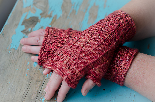 Wrought Mitts, by Stephannie Tallent