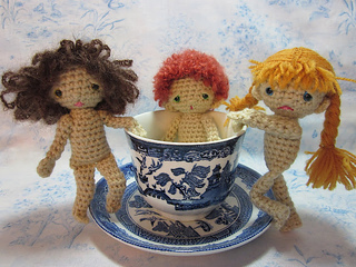 Ravelry: Teacup Spirit Doll pattern by Beth Ann Webber