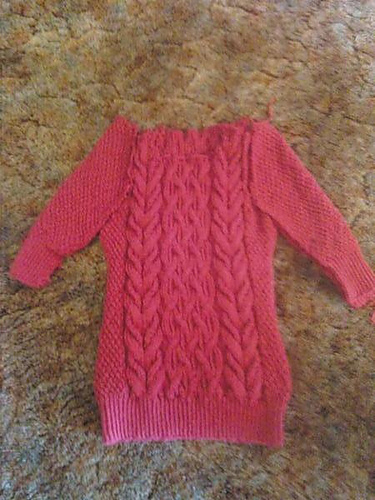 beatnik progress knitting knitty sweater pattern