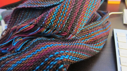 woven scarf