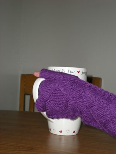 Roses Fingerless Mitts