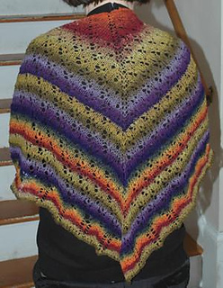 Ravelry: Noro Sock Yarn Lace Shawl pattern by Elaine Phillips