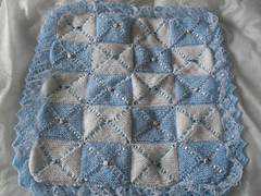 Ravelry: double layer pram blanket knitting pattern ...