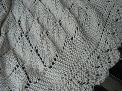 Ravelry: Cherry Leaf Shawl pattern by Lynn Burdick