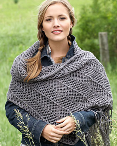 chevron shawl