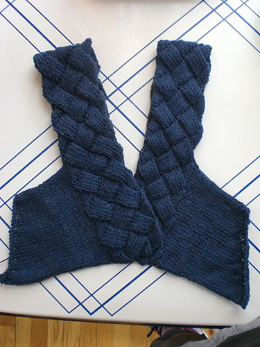 the loop entrelac tank knitting pattern summer