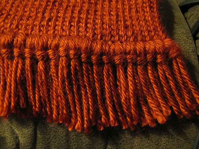 One side of fringe