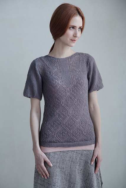 rose trellis blouse